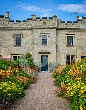 Stately Home Flowerbeds