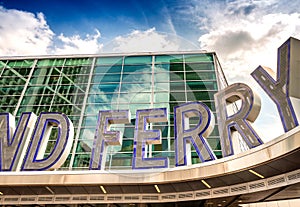 Staten Island Ferry Entrance in Manhattan photo