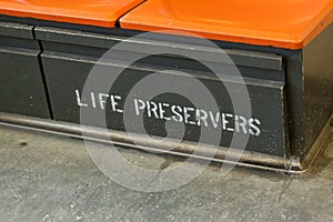 Staten Island Ferry Life Preservers photo