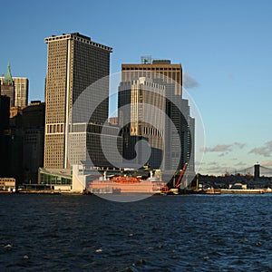 Staten Island ferry Manhattan photo