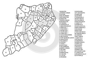 Staten island neighborhood map photo