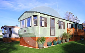 Static caravan