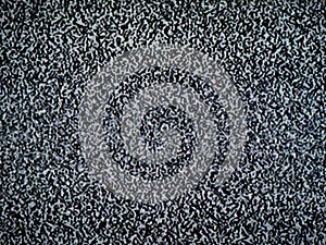 static noise on tv