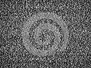 static noise on tv