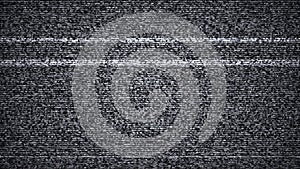 Static TV noise abstract background