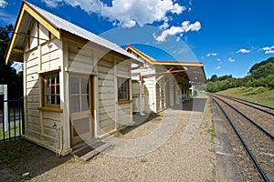 Station buildings, Robertson railway station, New South Wales, Australia