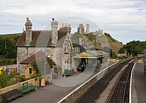 The Station at Corfe Castle.