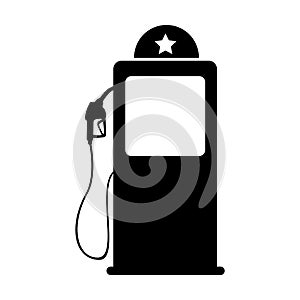 Station service pump isolated icon