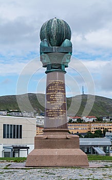 Station of the Struve Geodetic Arc in Hammerfest, Norway