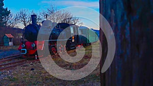 The station of train