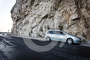 Stazione carro auto 