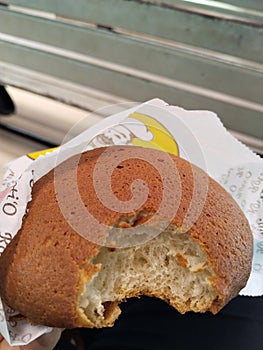 the station's signature coffee bun