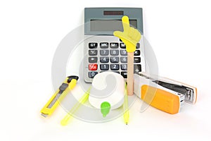 Stationaries on a table