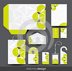 Stationery design set