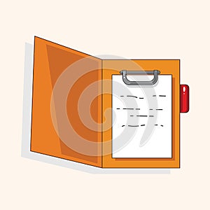 Stationery document theme elements vector,eps