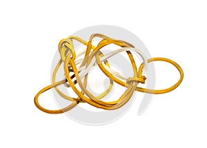 Stationery gum isolated on white background