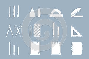 Stationery Icons set 02-04