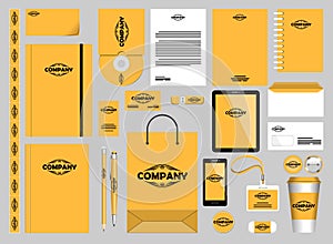 Stationery Mockups Customizable Vector Graphics for Office Professional Branding
