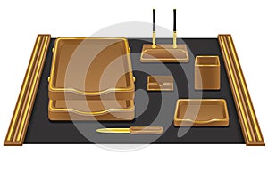 Stationery office vector illustration