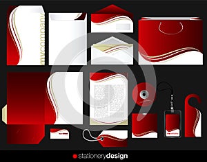 Stationery set design