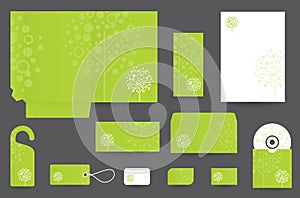 Stationery set design