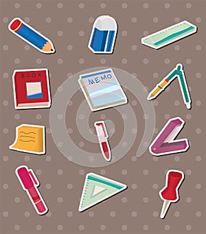 Stationery stickers