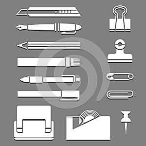 Stationery Vector Set