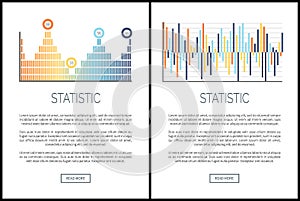 Statistic Web Pages, Diagrams and Info Charts