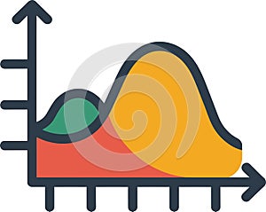 Statistical Chart Icon Data Visualization Graphic Element