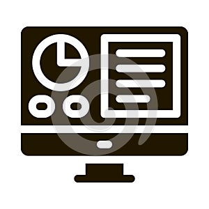 Statistician Assistant Hand Icon Vector