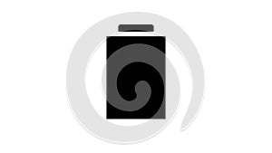 Statistician Assistant Icon Animation