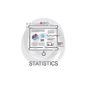 Statistics Analysis Finance Diagram Infographic