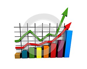 Statistics - multicolor diagram