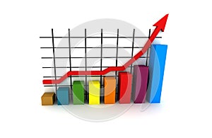 Statistics - multicolor diagram