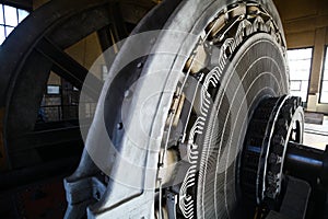 Stator in an electric motor photo