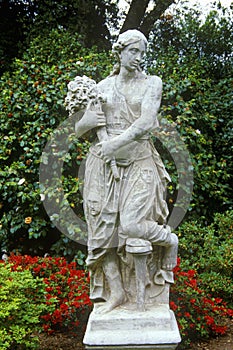 Statuary in Huntington Library and Gardens, Pasadena, CA photo