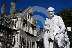 Statuary trinity college photo