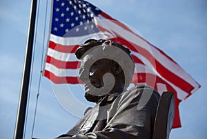 Statue of Abraham Lincoln in Hodgenville