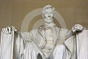 Statue of Abraham Lincoln in Washington