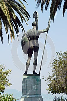 Statue of Achilles in Achilleion palace