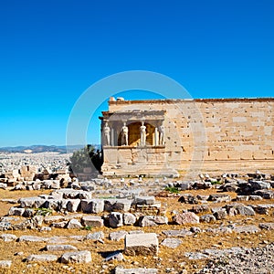 statue acropolis athens place and historical in greece th