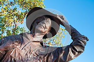 Walter Brennan Statue photo