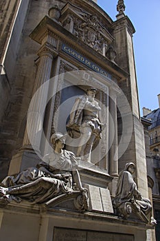 Statue of Admiral Gaspard de Coligny, Paris