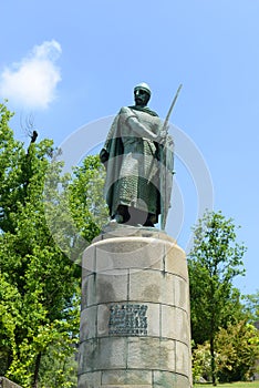 Statue of Afonso I, Guimaraes, Portugal