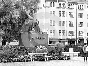 Statue of Aleksis Kivi