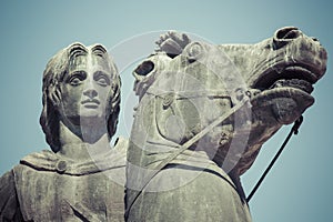 Statue of Alexander the Great in Thessaloniki, Makedonia, Greece