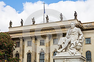 Statue of Alexander von Humboldt (Humboldt University of Berlin)