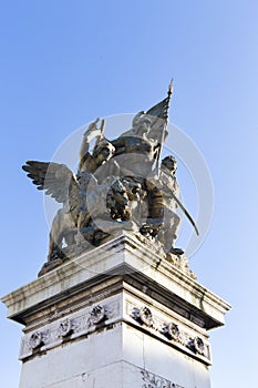 Statue from Altar of the Fatherland complex