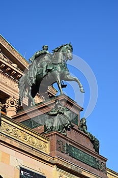 The statue in the Alte Nationalgalerie Museum