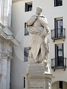 Statue of Andrea Palladio in Vicenza photo